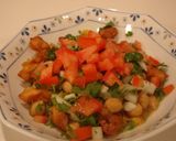 A picture of step 9 of Mock Samosa Chaat.