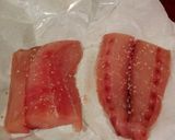 A picture of step 1 of Grilled mahi mahi with paprika.