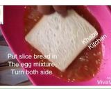 A picture of step 3 of Fried bread hausa and English version recipe by Khabs kitchen.