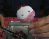 A picture of step 6 of Marshmallow Dolls for Doll's Festival.