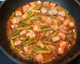 Foto del paso 3 de la receta: Ñoquis con ajetes y atún fresco