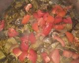 A picture of step 3 of Fried goat liver.