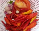 Foto langkah ke 6 dari resep Sayur Asem + Sambal Rebus.