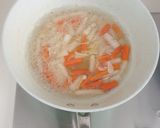Gambar langkah 4 resipi Menu Berpantang : Sup Lobak.