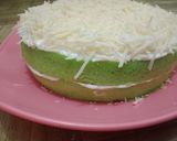 Foto langkah ke 9 dari resep Bolu pandan keju.