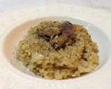 A picture of step 22 of Authentic Porcini and Cream Risotto.