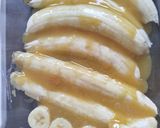 Une image de l'étape 2 de Clafoutis banane caramel beurre salé.