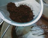 A picture of step 2 of Marble and bounty fudge brownies.