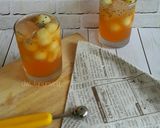 Foto langkah ke 2 dari resep 27. Orange squash with melon #rabubaru #bikinramadanberkesan.