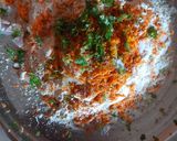 A picture of step 2 of Mix flour vegetable paratha.