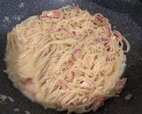 Foto langkah ke 5 dari resep Spaghetti carbonara.