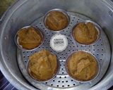 Foto langkah ke 9 dari resep Bolu kukus Gula Merah Mekar super simple versi santan.