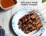 Cara Membuat Sate ayam bakar bumbu serapah 7