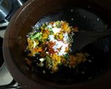 A picture of step 2 of Masala Rice.