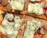 Foto langkah ke 9 dari resep Pizza nasi anti GTM (mpasi 11bulan+).
