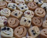 A picture of step 10 of Smiley Face Shortbread.