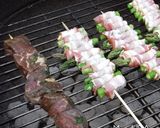 A picture of step 4 of Grilled Kalbi Skewers (for Cookouts).