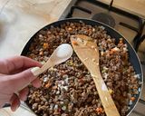 Foto del paso 2 de la receta: Budín de zapallito Italiano