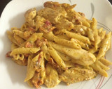 A picture of step 14 of Lip Smacking, Mouth Watering Wifeys Creamy Cheesy Chicken And Pasta.