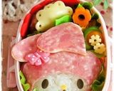 A picture of step 7 of Easy! My Melody Onigiri For Charaben (Decorative Bentos).