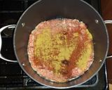 A picture of step 2 of Fire Department Chili.