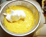 A picture of step 14 of Halloween Kabocha Squash Chiffon Cake.