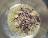 A picture of step 2 of Macaroni and beef cheese bake.