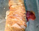A picture of step 5 of sunshines's cream cheese cherry braid danish.