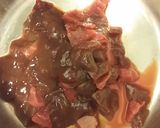 A picture of step 2 of Taisen's Turkey Gravy.