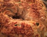 A picture of step 12 of Italian Stromboli.