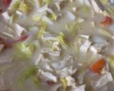 Foto langkah ke 4 dari resep Sayur Sawi Putih Tahu Santan.