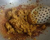 A picture of step 3 of Quick baingan curry.