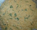 A picture of step 2 of Corn Pakoda.