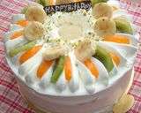 A picture of step 5 of Chiffon Cake Decoration.