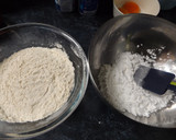 Foto del paso 1 de la receta: Pastel de yogur “alas de mariposa”