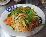 #花花老師 涼拌煙燻豆皮加小黃瓜的食譜步驟3照片
