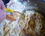 Foto del paso 4 de la receta: Tarta de cebolla, jamón y salsa de champiñones