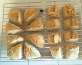 A picture of step 6 of Rustic Scones Made with Canola Oil.
