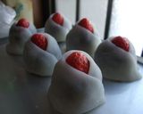 A picture of step 8 of Strawberry Daifuku Strawberry Princesses.