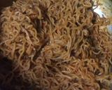 A picture of step 1 of Yummy Maggi ring sandwich.