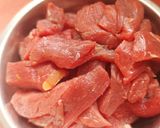Une image de l'étape 2 de Wok de bœuf légumes croquants.