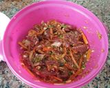 A picture of step 4 of Bulgogi.