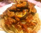 A picture of step 5 of For Dinner♪ Mild Ground Pork Tomato Pasta.
