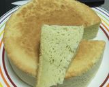 Foto langkah ke 9 dari resep Pandan Chiffon Cake in Rice Cooker.