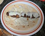 A picture of step 9 of Northern African Sausage.
