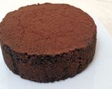 Foto langkah ke 5 dari resep Swedish Chocolate Cake / Kladdkaka.