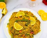 A picture of step 6 of Orange rice.