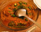 A picture of step 5 of Chicken changezi.