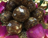 A picture of step 4 of ♥♣♥ Dates & Dry Fruit Ladoo♥♣♥.