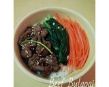 A picture of step 8 of Beef Bulgogi.